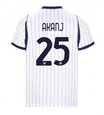 Inter Milan Manuel Akanji #25 Udebanetrøje 2026-27 Kortærmet Inter Milan Manuel Akanji #25 Udebanetrøje 2026-27 Kortærmet